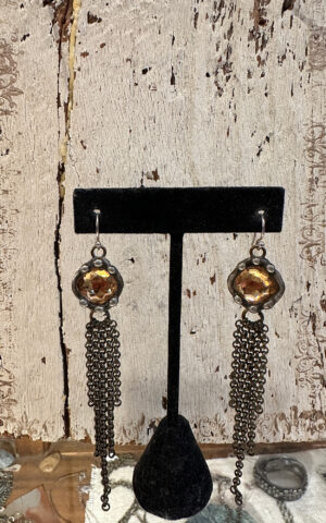 Mikal Winn Swarovski Crystal Earrings