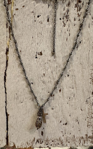 Vintage Pyrite Necklace