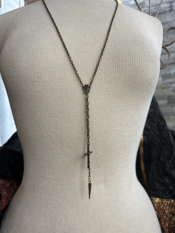 Angel Court Cross Necklace