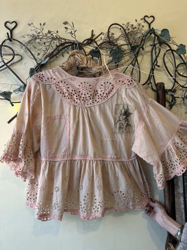 Magnolia Pearl Dear Liza Eyelet Blouse