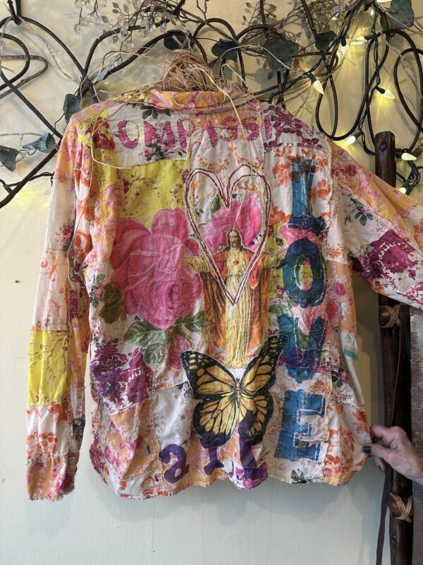 Magnolia Pearl Patchwork Artist Workshirt